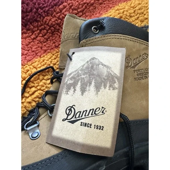 DS NWOB Danner Made In USA Combat Hiker 43513x Leather Boots Size 11 New Vibram